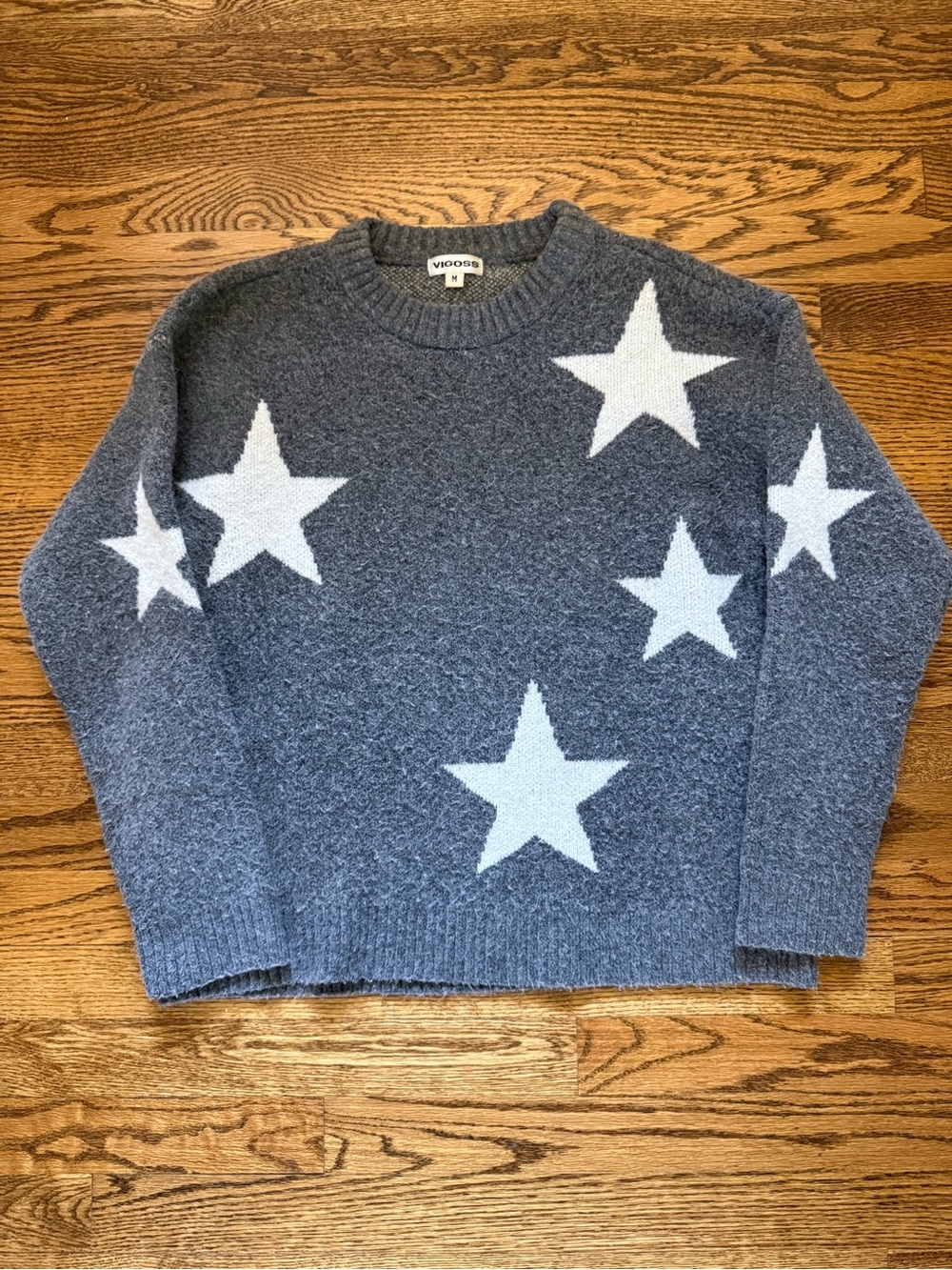 Gray Star Crewneck Sweater